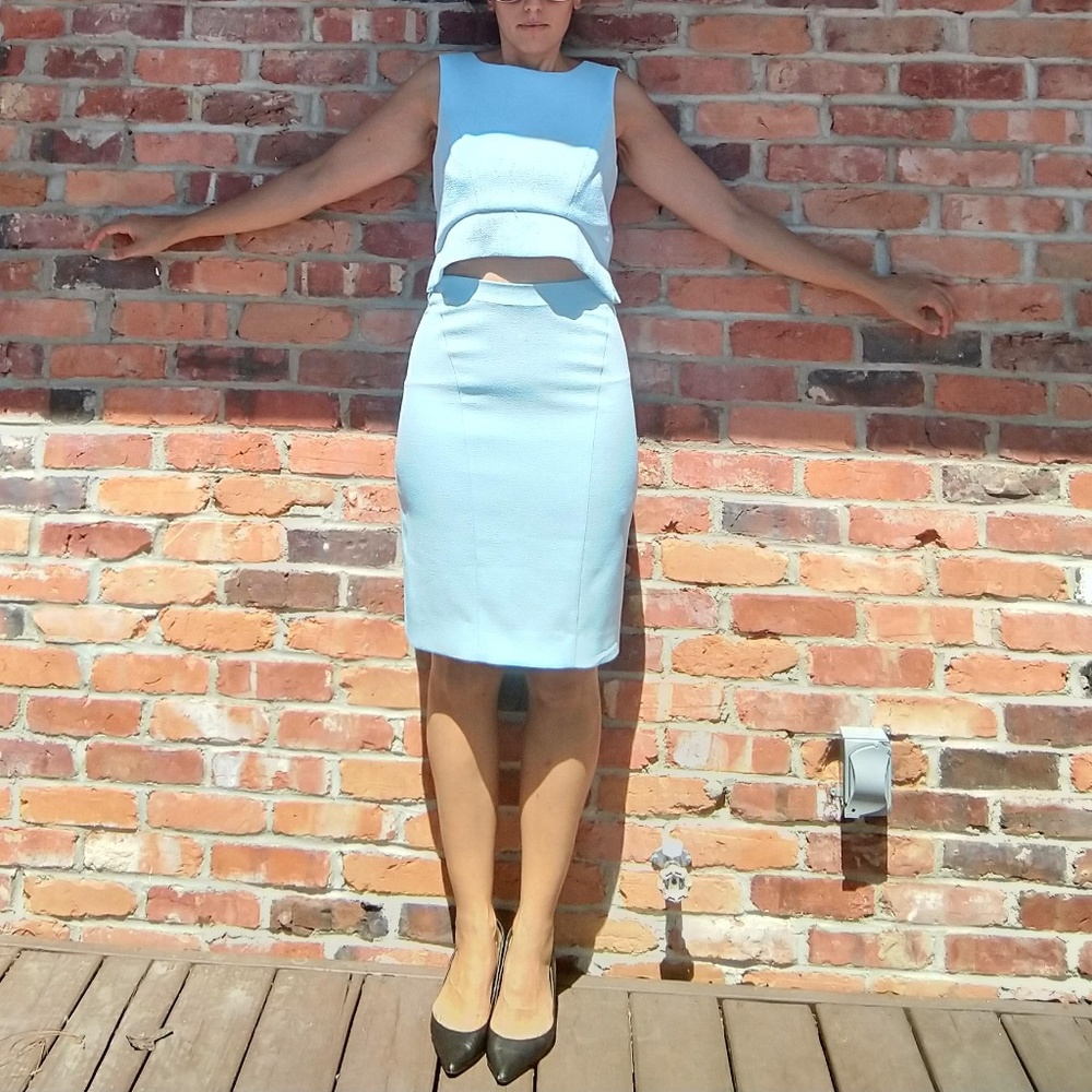 Black Halo Powder Blue 2 Piece